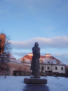 Wilno pomnik Mickiewicza