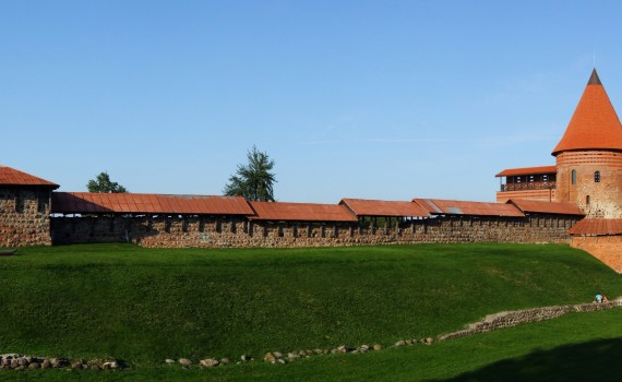 Kowno zamek panorama